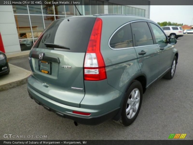 Opal Sage Metallic / Ivory 2011 Honda CR-V SE 4WD