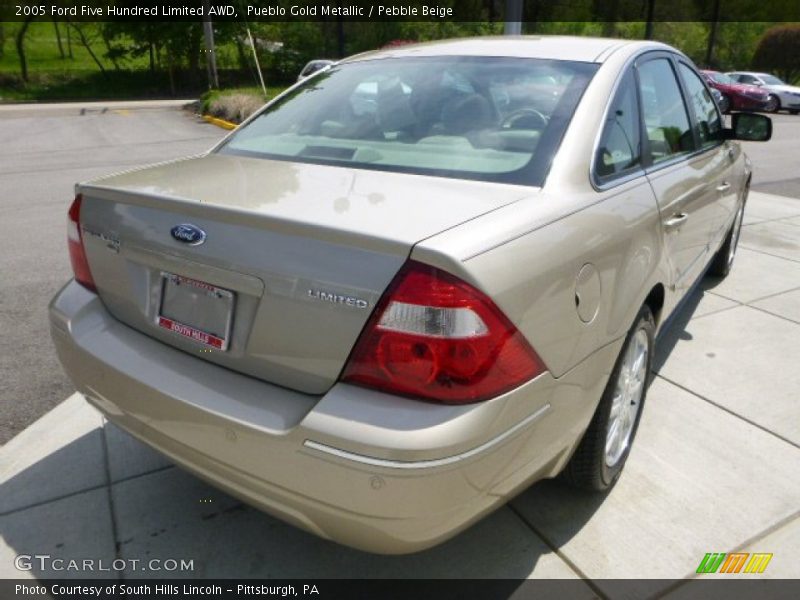 Pueblo Gold Metallic / Pebble Beige 2005 Ford Five Hundred Limited AWD