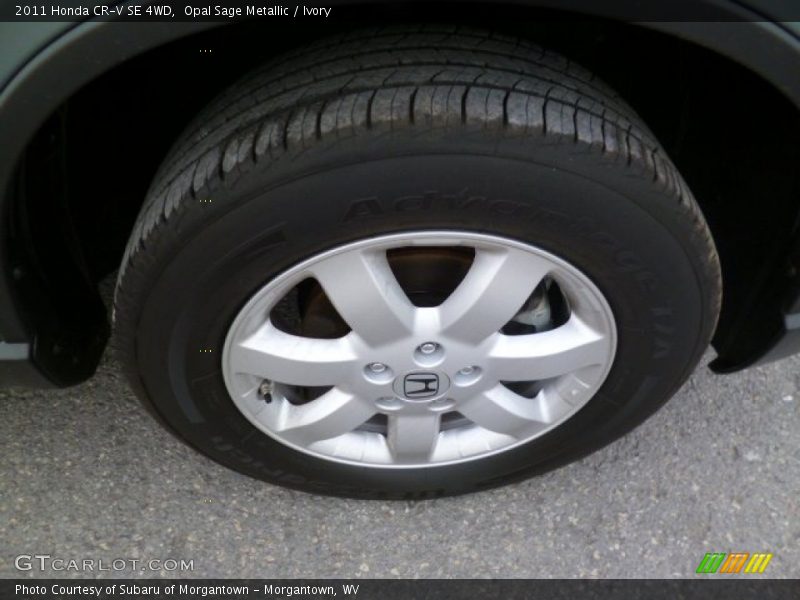 Opal Sage Metallic / Ivory 2011 Honda CR-V SE 4WD