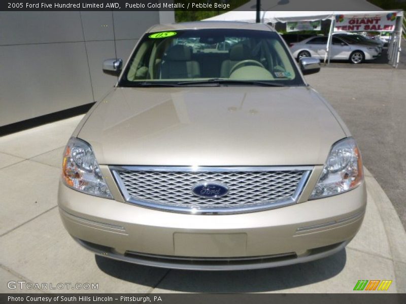 Pueblo Gold Metallic / Pebble Beige 2005 Ford Five Hundred Limited AWD