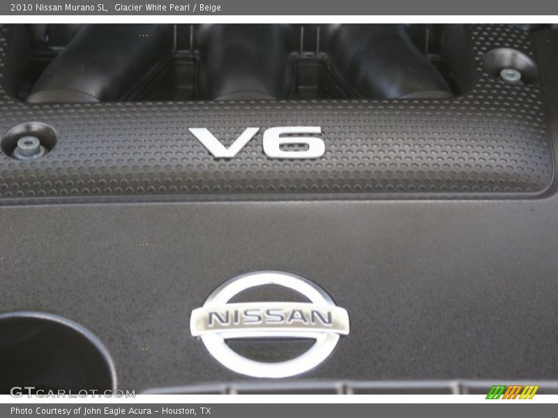 Glacier White Pearl / Beige 2010 Nissan Murano SL