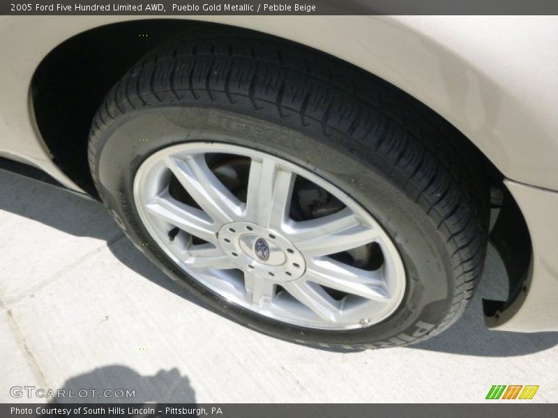 Pueblo Gold Metallic / Pebble Beige 2005 Ford Five Hundred Limited AWD