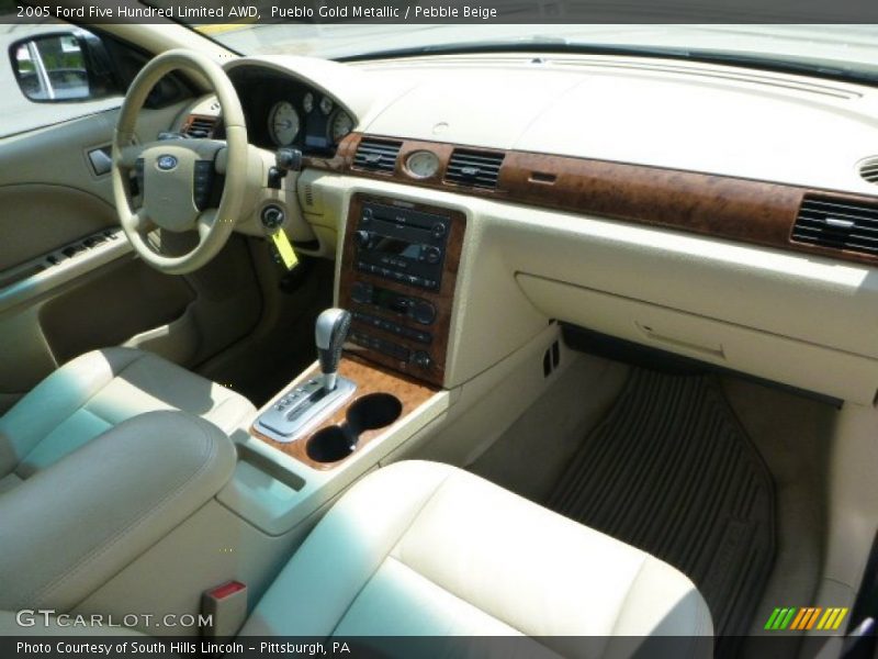 Pueblo Gold Metallic / Pebble Beige 2005 Ford Five Hundred Limited AWD