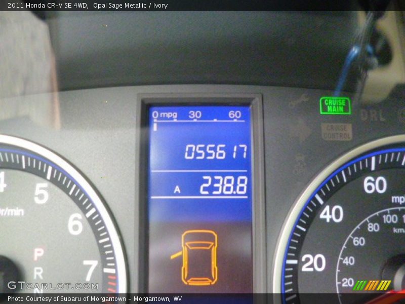 Opal Sage Metallic / Ivory 2011 Honda CR-V SE 4WD