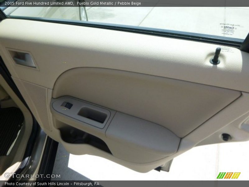Pueblo Gold Metallic / Pebble Beige 2005 Ford Five Hundred Limited AWD