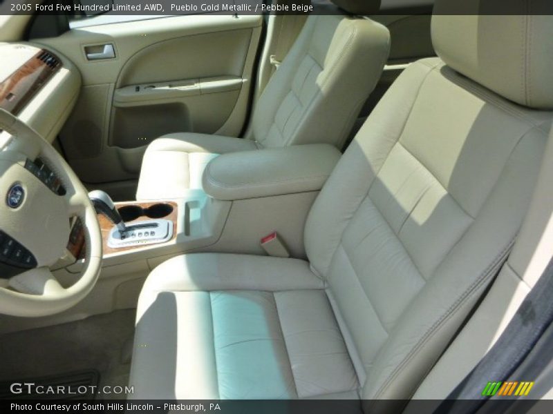 Pueblo Gold Metallic / Pebble Beige 2005 Ford Five Hundred Limited AWD