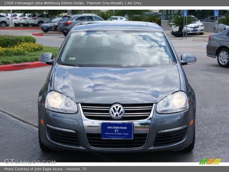 Platinum Grey Metallic / Art Grey 2008 Volkswagen Jetta Wolfsburg Edition Sedan