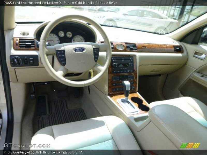 Pueblo Gold Metallic / Pebble Beige 2005 Ford Five Hundred Limited AWD