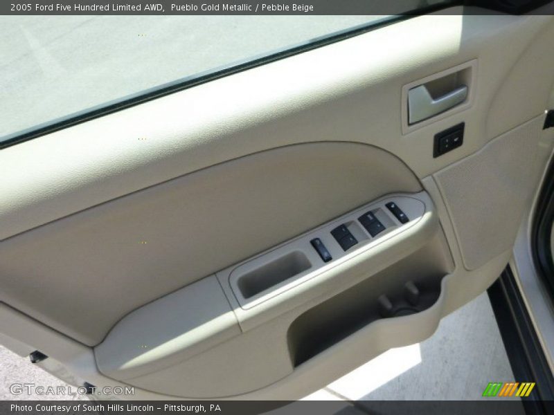 Pueblo Gold Metallic / Pebble Beige 2005 Ford Five Hundred Limited AWD