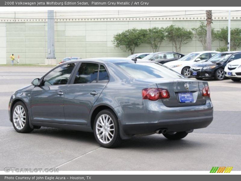 Platinum Grey Metallic / Art Grey 2008 Volkswagen Jetta Wolfsburg Edition Sedan