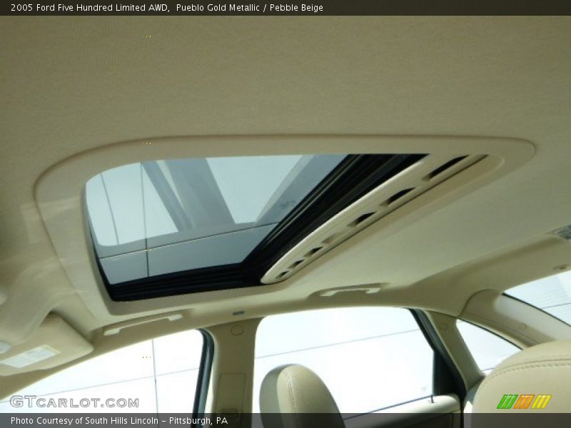 Pueblo Gold Metallic / Pebble Beige 2005 Ford Five Hundred Limited AWD