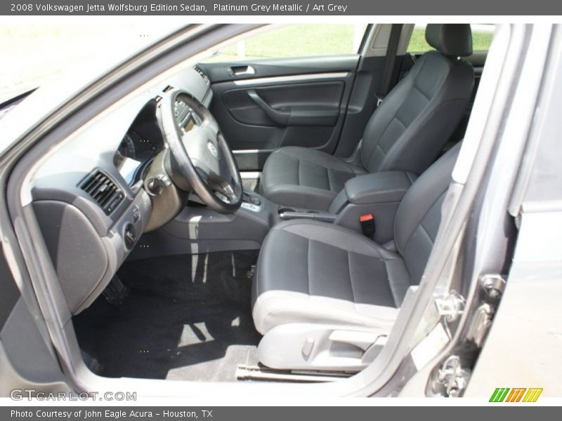 Platinum Grey Metallic / Art Grey 2008 Volkswagen Jetta Wolfsburg Edition Sedan