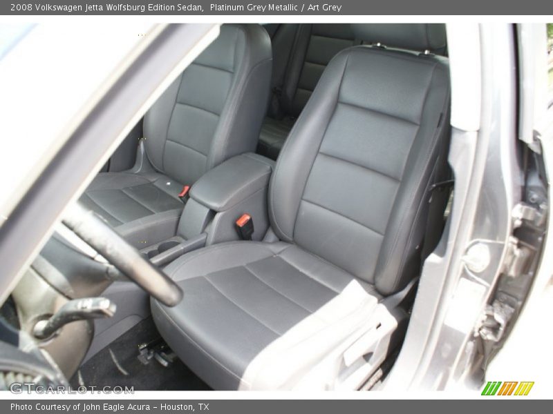 Platinum Grey Metallic / Art Grey 2008 Volkswagen Jetta Wolfsburg Edition Sedan