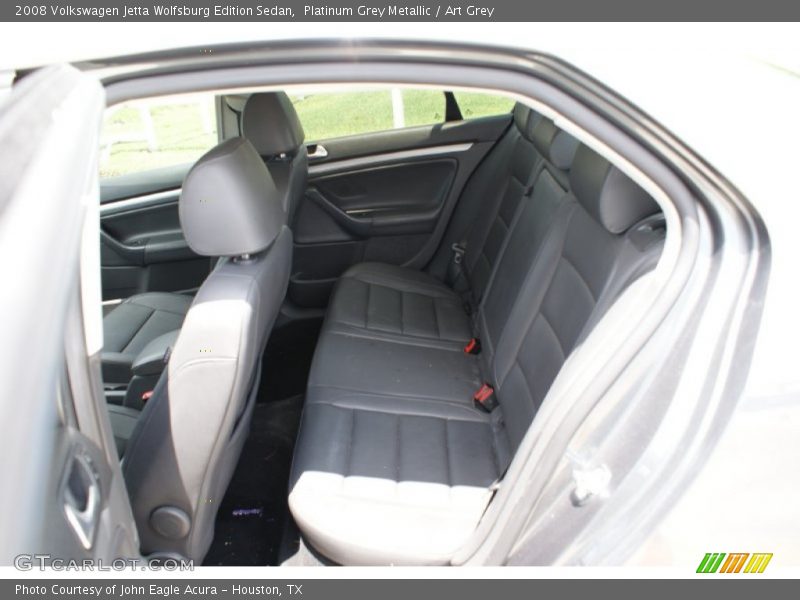 Platinum Grey Metallic / Art Grey 2008 Volkswagen Jetta Wolfsburg Edition Sedan