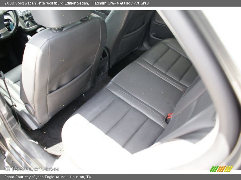 Platinum Grey Metallic / Art Grey 2008 Volkswagen Jetta Wolfsburg Edition Sedan