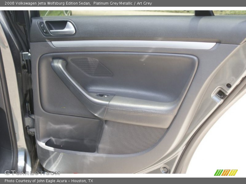 Platinum Grey Metallic / Art Grey 2008 Volkswagen Jetta Wolfsburg Edition Sedan