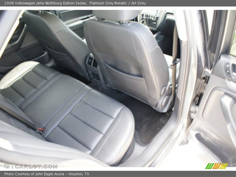 Platinum Grey Metallic / Art Grey 2008 Volkswagen Jetta Wolfsburg Edition Sedan
