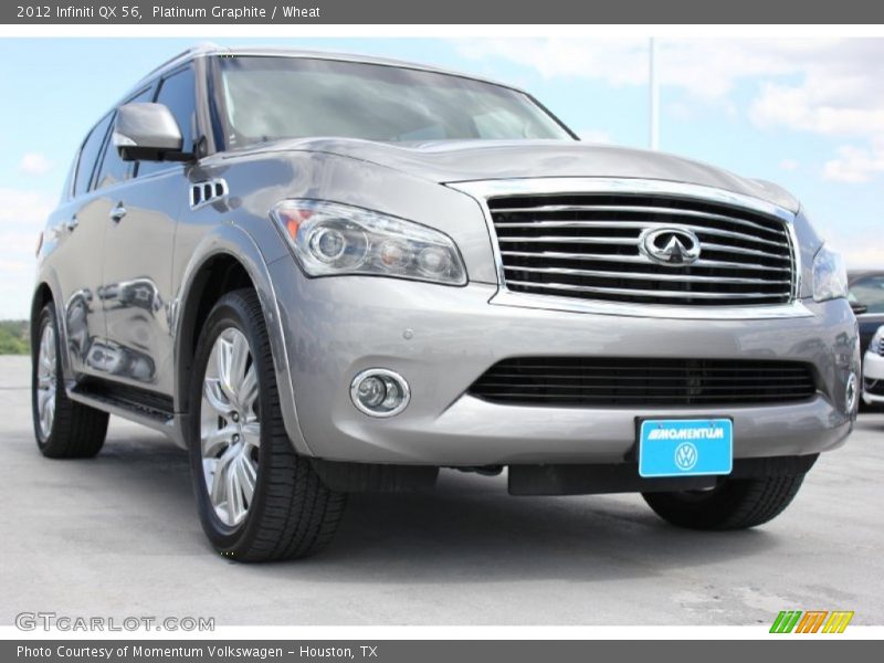 Platinum Graphite / Wheat 2012 Infiniti QX 56