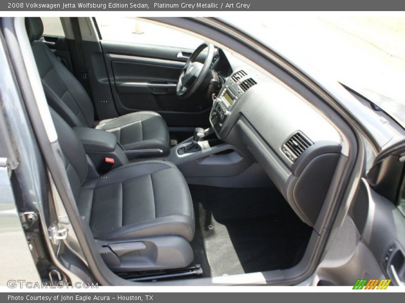 Platinum Grey Metallic / Art Grey 2008 Volkswagen Jetta Wolfsburg Edition Sedan