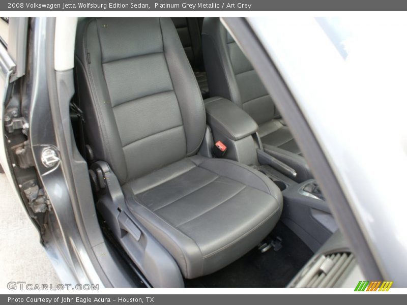 Platinum Grey Metallic / Art Grey 2008 Volkswagen Jetta Wolfsburg Edition Sedan