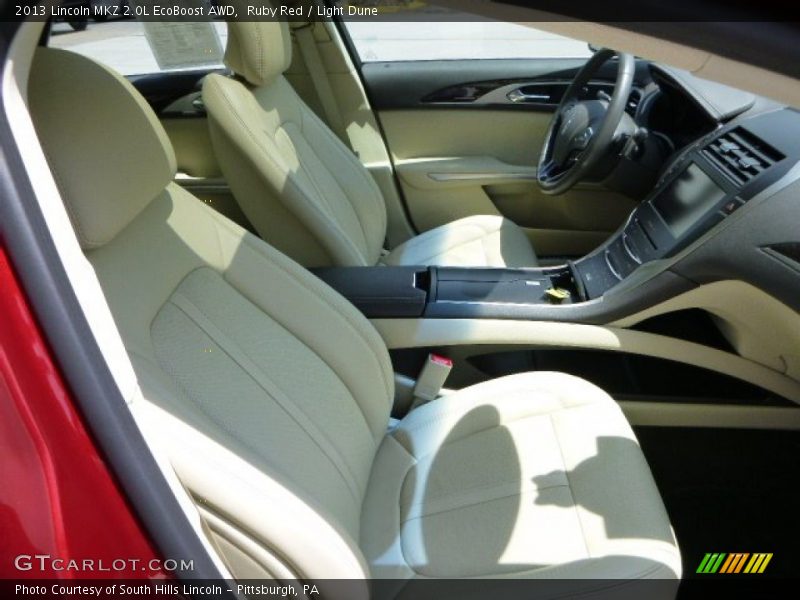 Ruby Red / Light Dune 2013 Lincoln MKZ 2.0L EcoBoost AWD