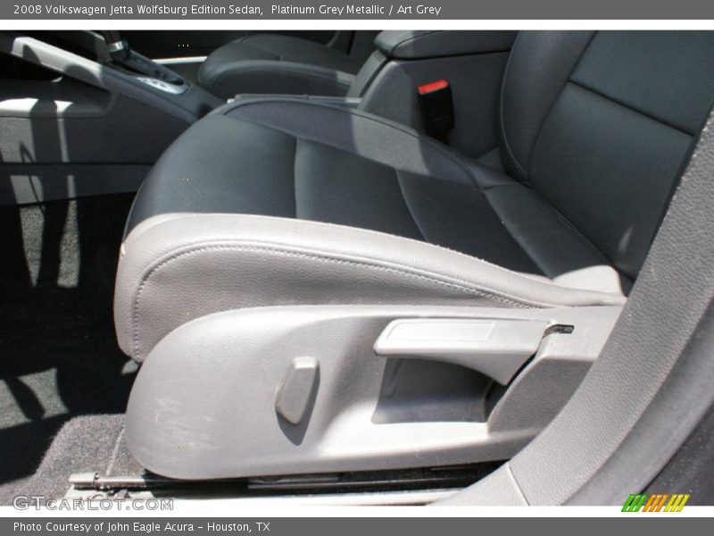 Platinum Grey Metallic / Art Grey 2008 Volkswagen Jetta Wolfsburg Edition Sedan