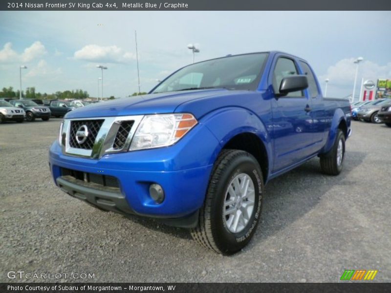 Metallic Blue / Graphite 2014 Nissan Frontier SV King Cab 4x4