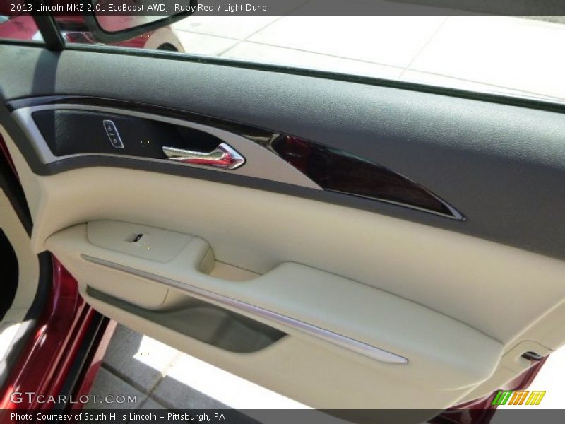 Ruby Red / Light Dune 2013 Lincoln MKZ 2.0L EcoBoost AWD