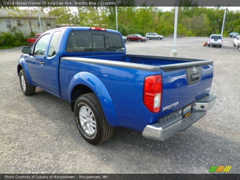 Metallic Blue / Graphite 2014 Nissan Frontier SV King Cab 4x4