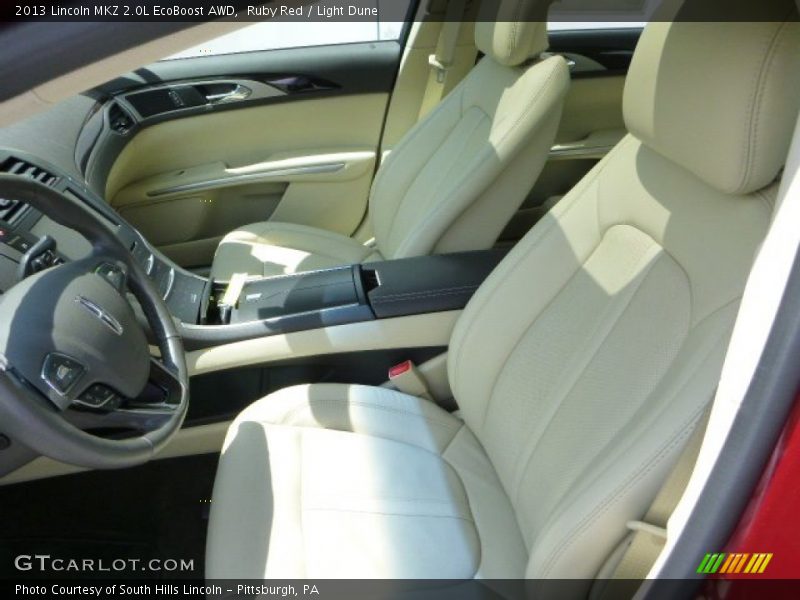 Ruby Red / Light Dune 2013 Lincoln MKZ 2.0L EcoBoost AWD