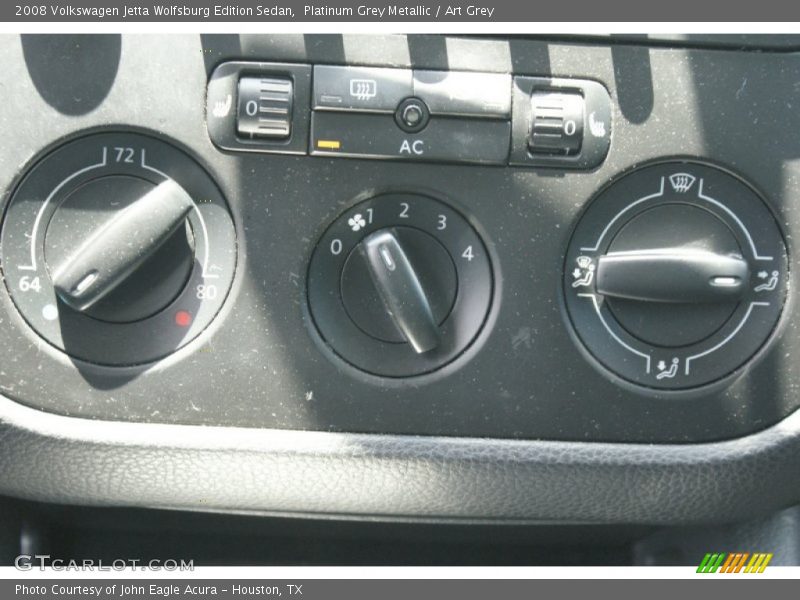 Platinum Grey Metallic / Art Grey 2008 Volkswagen Jetta Wolfsburg Edition Sedan