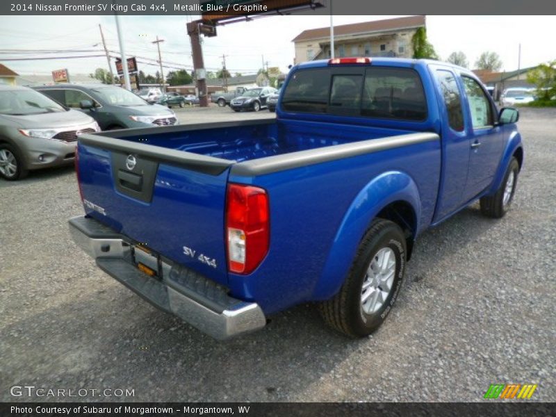 Metallic Blue / Graphite 2014 Nissan Frontier SV King Cab 4x4