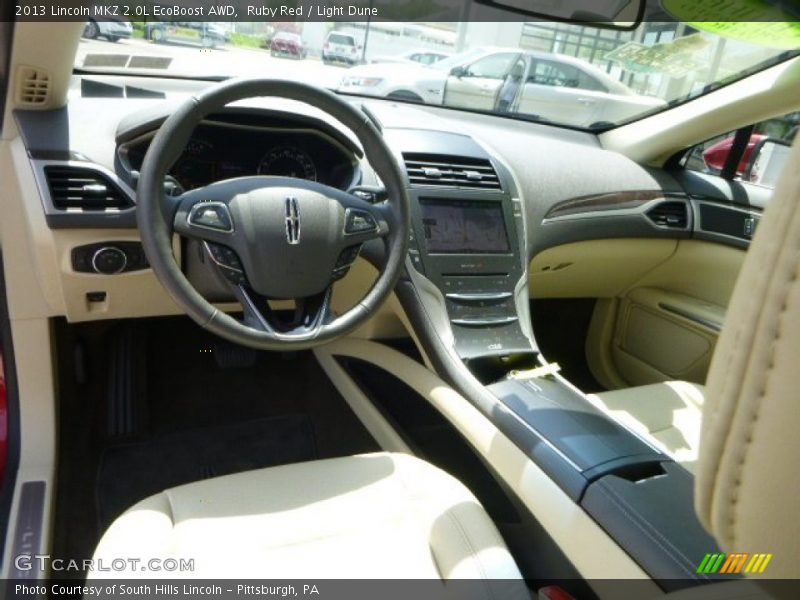 Ruby Red / Light Dune 2013 Lincoln MKZ 2.0L EcoBoost AWD