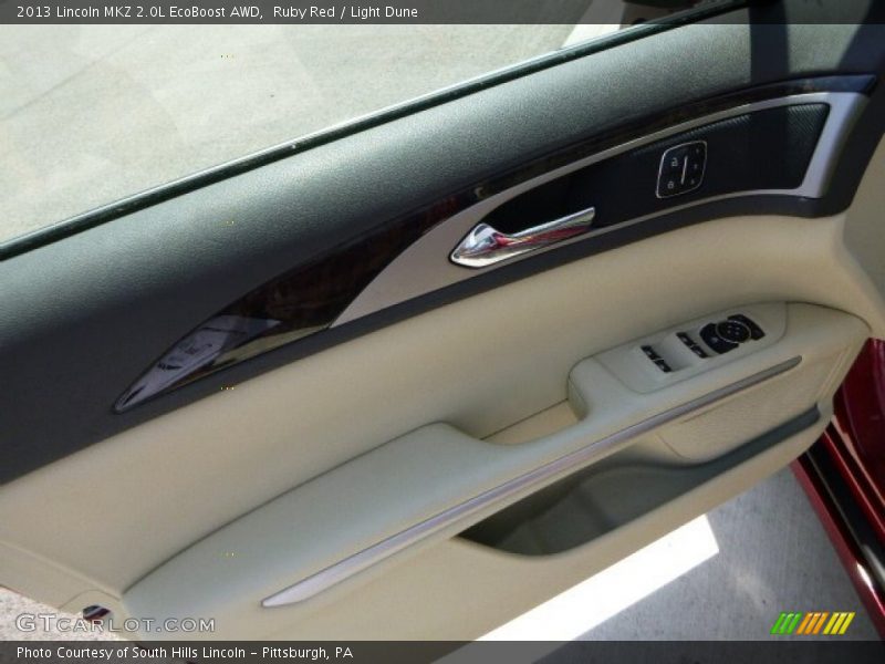 Ruby Red / Light Dune 2013 Lincoln MKZ 2.0L EcoBoost AWD