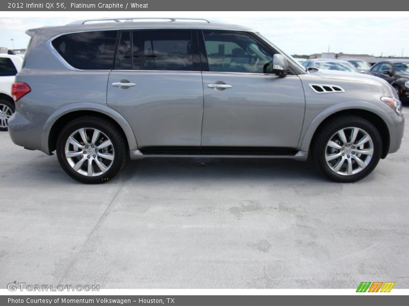 Platinum Graphite / Wheat 2012 Infiniti QX 56