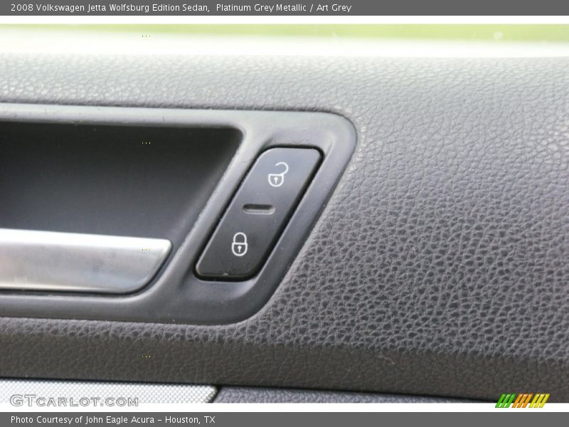 Platinum Grey Metallic / Art Grey 2008 Volkswagen Jetta Wolfsburg Edition Sedan