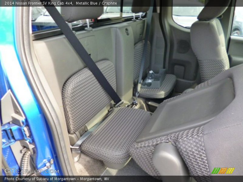 Rear Seat of 2014 Frontier SV King Cab 4x4