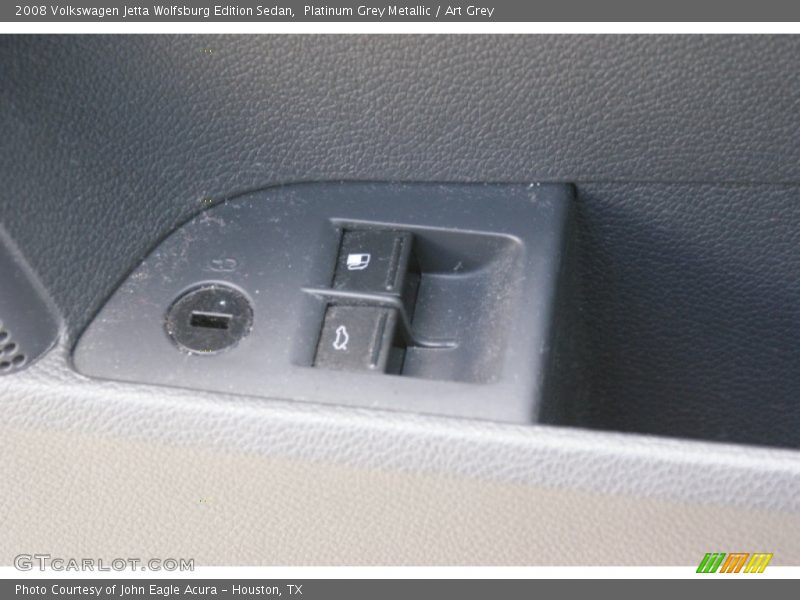 Platinum Grey Metallic / Art Grey 2008 Volkswagen Jetta Wolfsburg Edition Sedan