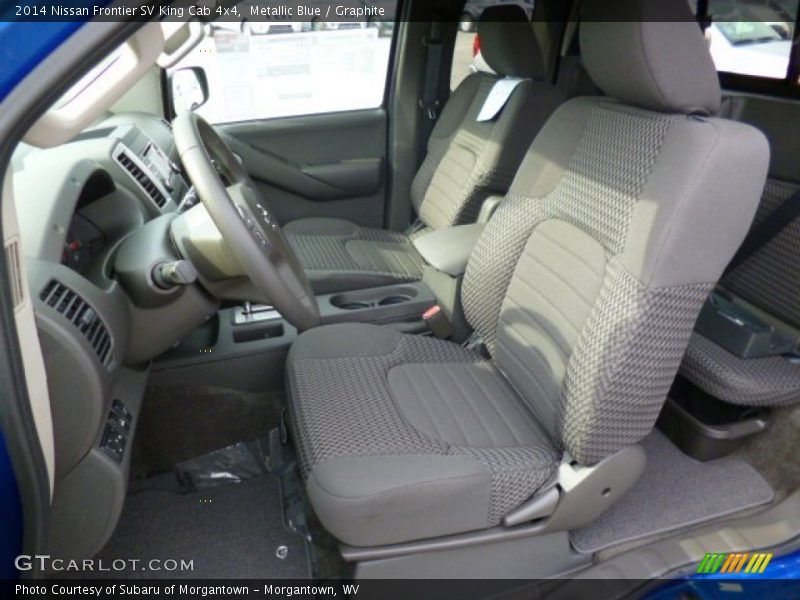 Front Seat of 2014 Frontier SV King Cab 4x4