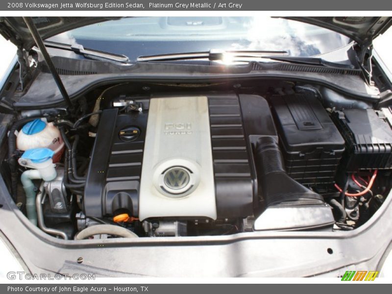 Platinum Grey Metallic / Art Grey 2008 Volkswagen Jetta Wolfsburg Edition Sedan