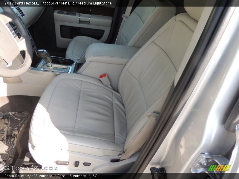 Ingot Silver Metallic / Medium Light Stone 2012 Ford Flex SEL