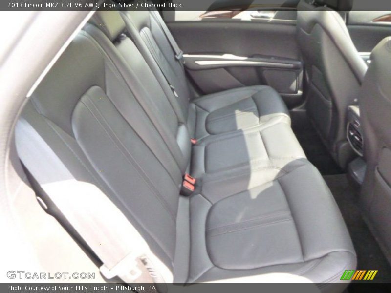 Ingot Silver / Charcoal Black 2013 Lincoln MKZ 3.7L V6 AWD