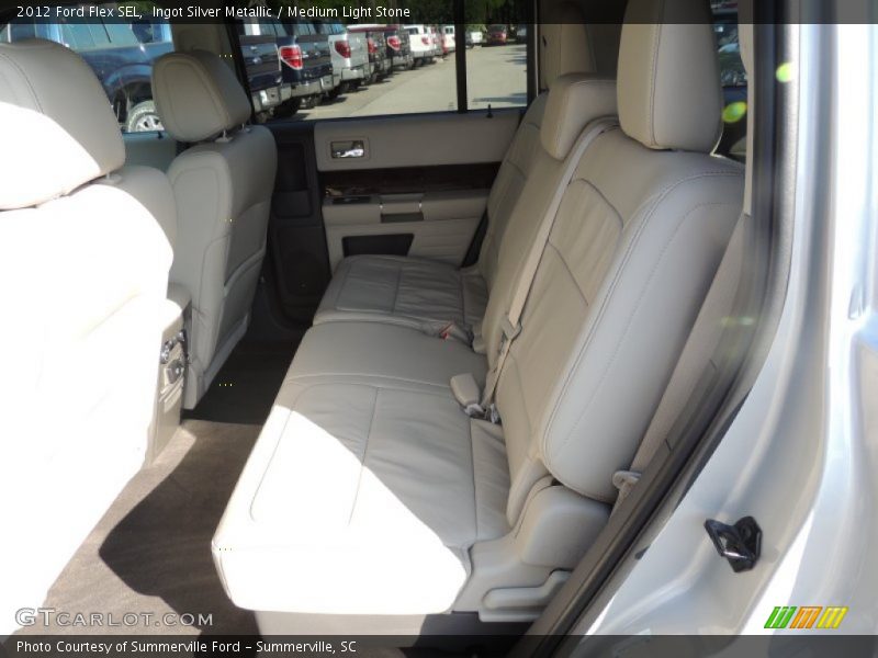 Ingot Silver Metallic / Medium Light Stone 2012 Ford Flex SEL