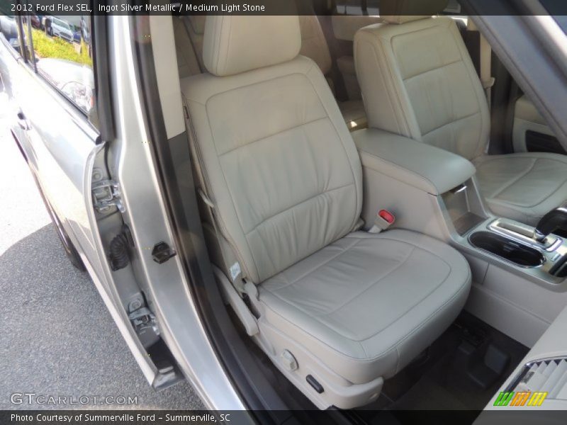 Ingot Silver Metallic / Medium Light Stone 2012 Ford Flex SEL