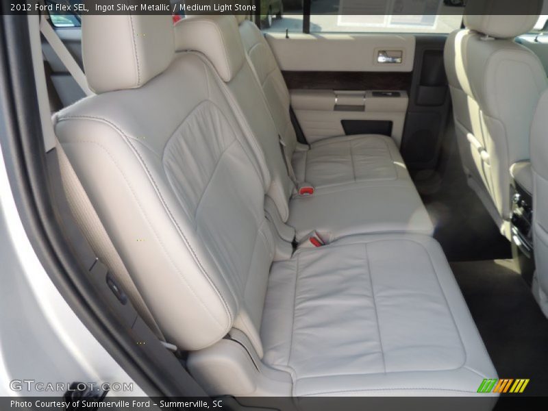Ingot Silver Metallic / Medium Light Stone 2012 Ford Flex SEL
