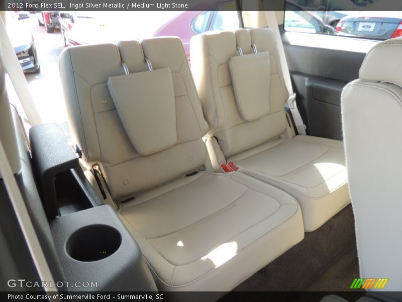 Ingot Silver Metallic / Medium Light Stone 2012 Ford Flex SEL