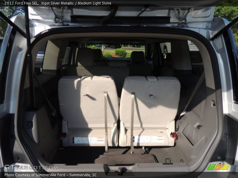 Ingot Silver Metallic / Medium Light Stone 2012 Ford Flex SEL