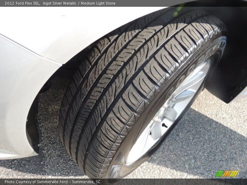 Ingot Silver Metallic / Medium Light Stone 2012 Ford Flex SEL
