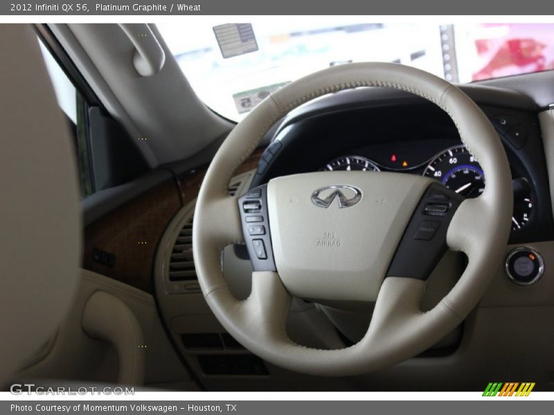 Platinum Graphite / Wheat 2012 Infiniti QX 56