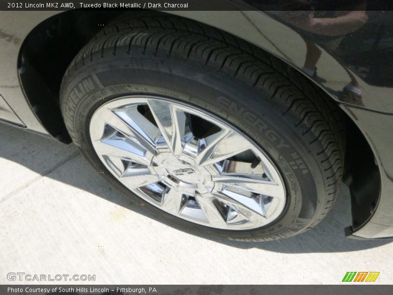 Tuxedo Black Metallic / Dark Charcoal 2012 Lincoln MKZ AWD